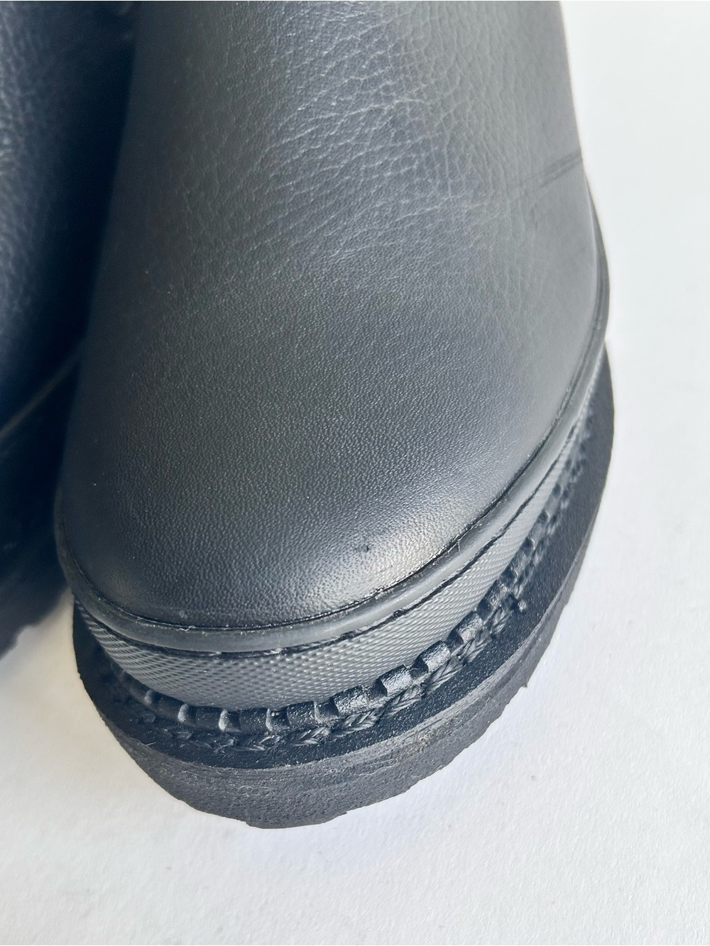 Men’s Georgia Giant Oil&Slip Resistant Black Leather Low Top Boots size 8 - Picture 13 of 15